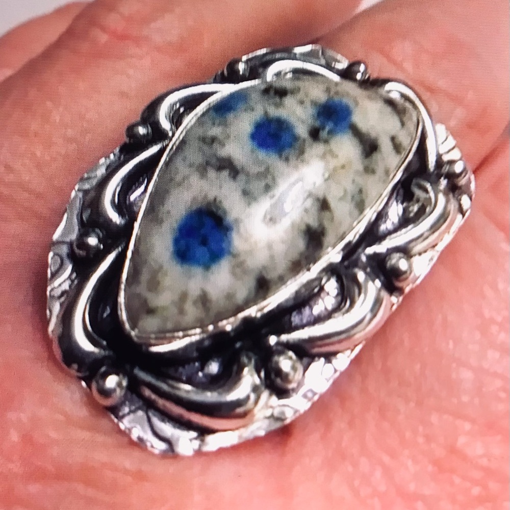 K2 Jasper 925 Sterling Silver Ring